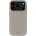 Holdit Гръб Holdit Silicone за iPhone 17 Pro Max - Taupe