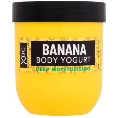 Xpel Banana Body Yogurt Hydratačný a vyživujúci telový jogurt s vôňou banánu 200 ml pre ženy