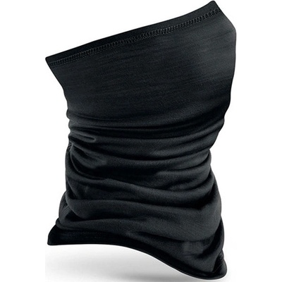 Beechfield nákrčník merino B916 Black