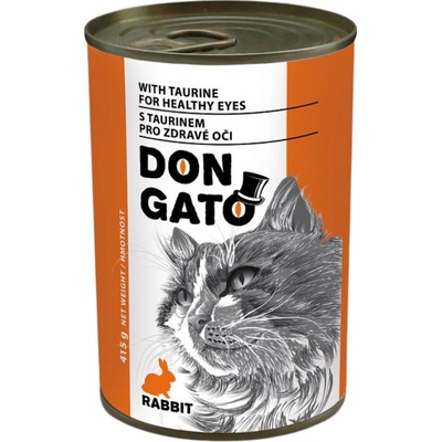 Don Gato kočka králičí 415 g – Hledejceny.cz