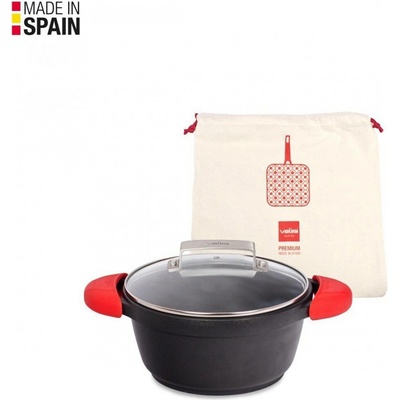 Hrnec s poklicí 20 cm + silikon.chňapky + pytlík 4140/25