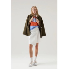 Woolrich Cotton Twill Skirt bílá