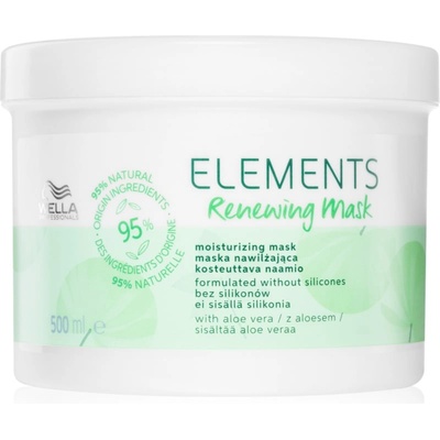 Wella Elements Renewing възстановяваща маска за блясък и мекота на косата 500ml
