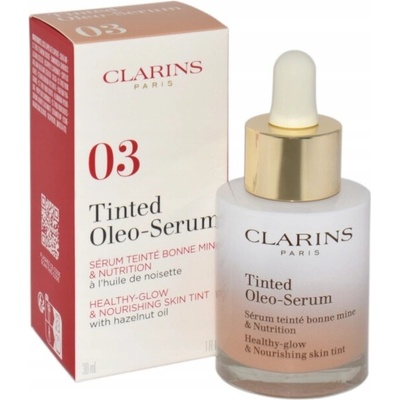 Clarins Tinted Oleo-Serum olejové sérum pre zjednotenie farebného tónu pleti 03 30 ml
