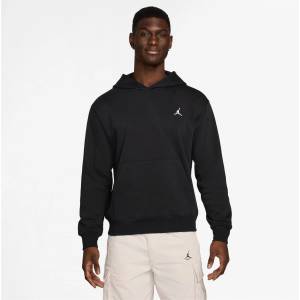 Air Jordan Суичър Air Jordan Essential Men's Fleece Pullover Hoodie - Black/White