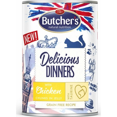 Butcher's Cat Delicious kuracie v želé 400 g