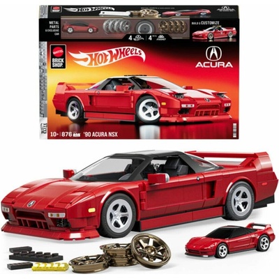 Mattel Hot Wheels Elite Series Brick Shop Acura 90 Acura NSX