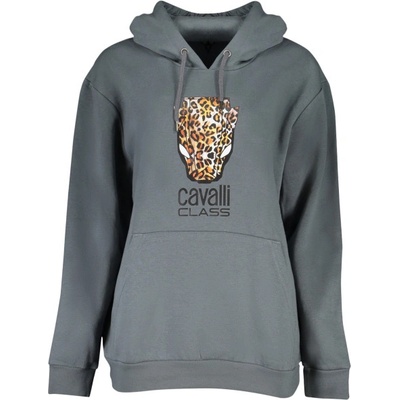 Cavalli class Дамски суитшърт без цип cavalli class, Цвят Сиво (qxt66ycf062_gr05014)