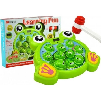 LEAN Toys Светящи жаби с чук Игра на умения 3084 (3084)