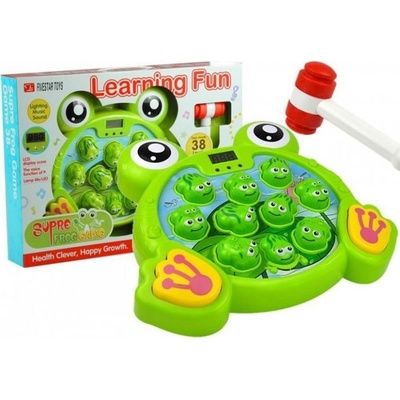 LEAN Toys Светящи жаби с чук Игра на умения 3084 (3084)
