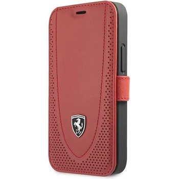 Ferrari Калъф за телефон Ferrari FEOGOFLBKP12SRE Off Track Perforated за iPhone 12 mini 5.4"", червен (FER000431)