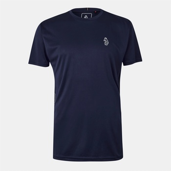 Luke Тениска Luke Men's Chalk Performance Regular Fit T-Shirt - Navy