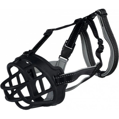 TRIXIE Silikonový náhubek FLEX M-L 31 cm/hlava max.27 cm