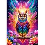 Enjoy - Puzzle Neon Owl - 2 000 piese