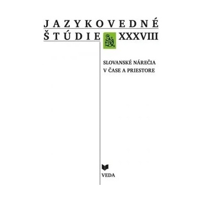 Jazykovedné štúdie XXXVIII.