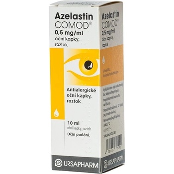 AZELASTIN COMOD OPH 0,5MG/ML OPH GTT SOL 10ML