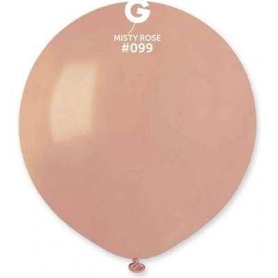 Gemar #099 Balónek 48 cm 19" mlhavě růžový