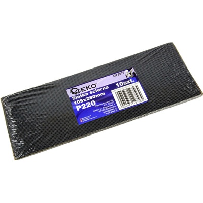 GEKO G78577 Brúsna sieťovina sieťka brúsenie 105x280mm 10ks P220