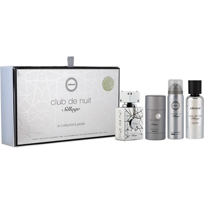 Armaf Club De Nuit Sillage - EDP 30 ml + tělový sprej 50 ml + vlasový sprej 55 ml + tuhý deodorant 75 g