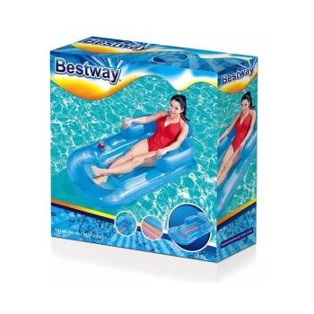 Bestway Надуваем дюшек Bestway, 161 х 84 см, Максимално натоварване 90 кг, Син, 43028