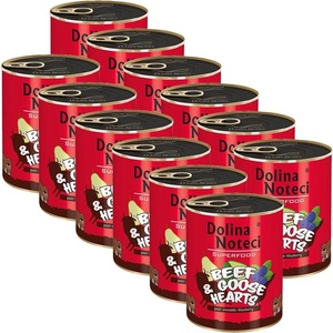 Dolina Noteci Superfood Говежди & Гъши сърца 12 x 800 г