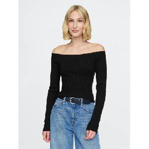 GAP Горна част на пуловер от вълнена смес GAP GAP | Cheren | ЖЕНИ | XS
