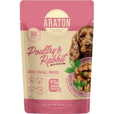 Araton Dog Adult Poultry & Rabbit 85 g