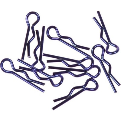 Xceed 103107 small body clip 1/10 metallic blue 10