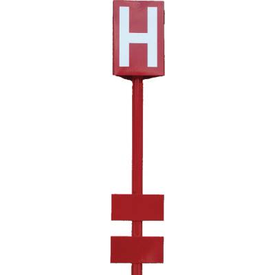 Tatracommerce Označenie podzemného hydrantu - stĺpik