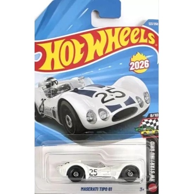 Mattel Малка количка Hot Wheels - Maserati Tipo 61 (JJH44)