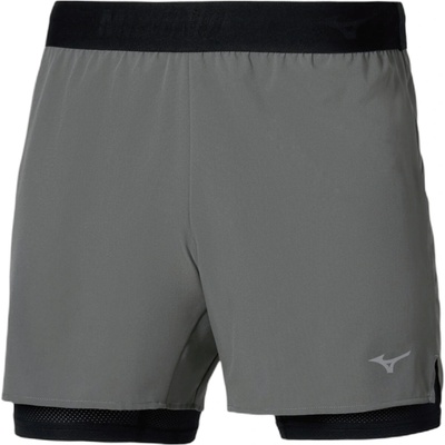 Mizuno Core 5.5 2in1 Short Men Lava Smoke