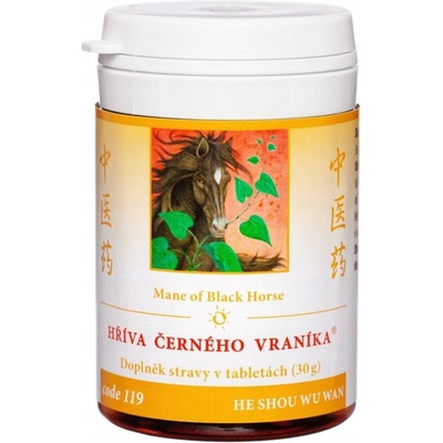 TCM Herbs HRIVA ČIERNEHO VRANÍKA - HE SHOU WU WAN 100 tabliet