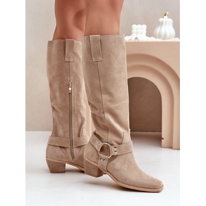 Step in style Дамски боти с ток модел 203901 Step in style
