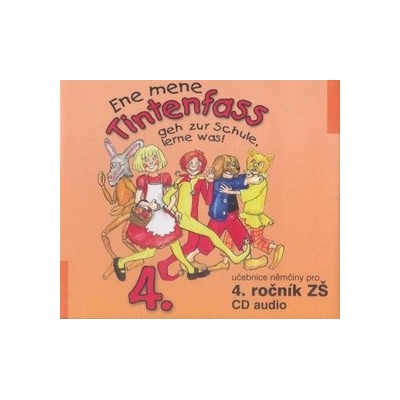 Ene mene Tintenfass 4 audio CD - Jankásková Miluše, Ulbert Karla, Dusilová Doris