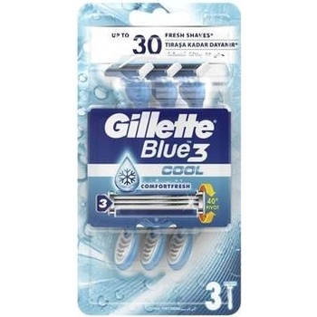 Gillette Blue3 Cool 3 ks