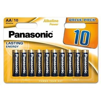 PANASONIC Alkaline Power AA 10ks LR6APB/10BW