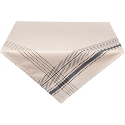 Clayre & Eef Ubrus Country Essentials black 150x150 cm