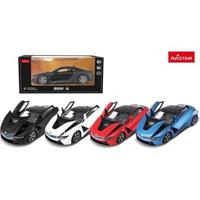 Rastar BMW i8 1:24 modrý