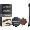 Makeup Revolution London Brow Pomade očné linky Ash Brown 2,5 g