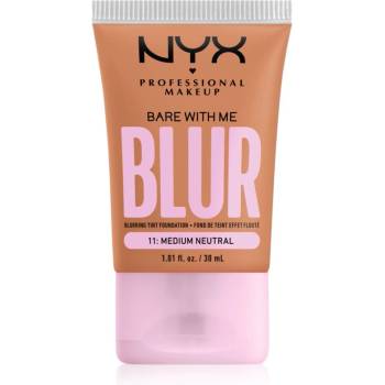 NYX Professional Makeup Bare With Me Blur Tint хидратиращ фон дьо тен цвят 11 Medium Neutral 30ml