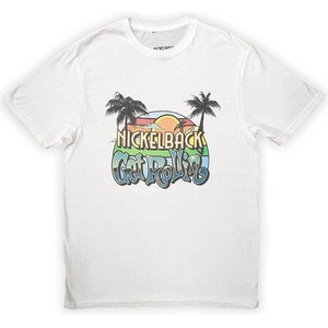 Nickelback Get Rollin' Sunset White L Риза (NKBTS05MW03)