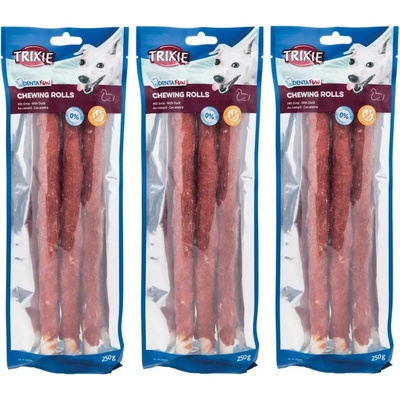 Trixie DentaFun tyčinka svázaná kachním masem 28 cm 250 g