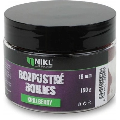 Karel Nikl Rozpustné Boilies Krill Berry 150g 14mm