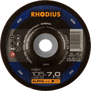 Rhodius Brusný kotouč 100 x 7,0 x 16,00 mm 200008