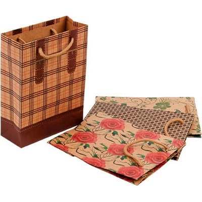 Taška papírová Craft malá 5 Ornament mix