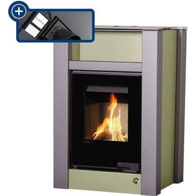 HS Flamingo Aquaflam Vario Lend 11/7 kW TV olivová elektronická regulácia