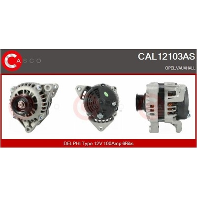 ALTERNATOR 12V 100A CAL12103AS