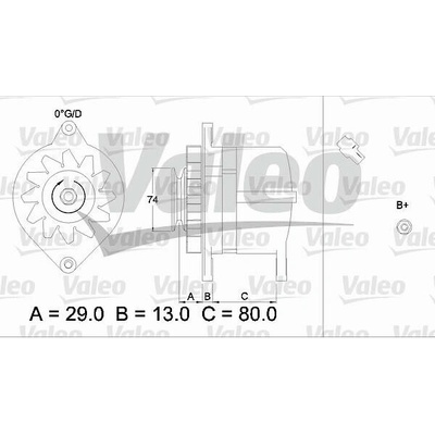 generátor VALEO 436506
