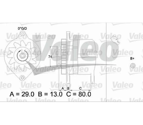 generátor VALEO 436506