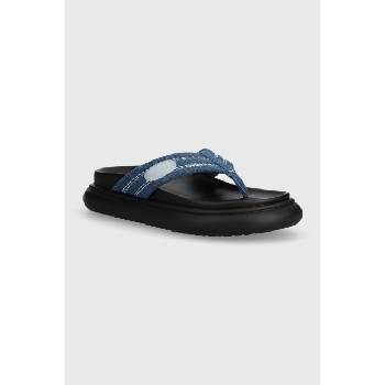 Desigual Джапанки Desigual Boat в синьо с платформа 24SSSD01.5005 (24SSSD01.5005)